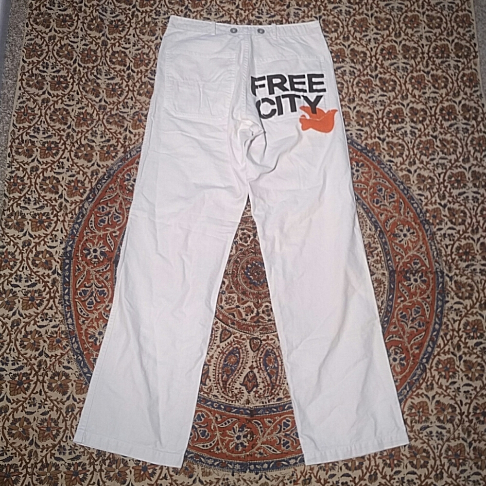 Freecity Japanese Cargo Jeans,  NWT, 30x34